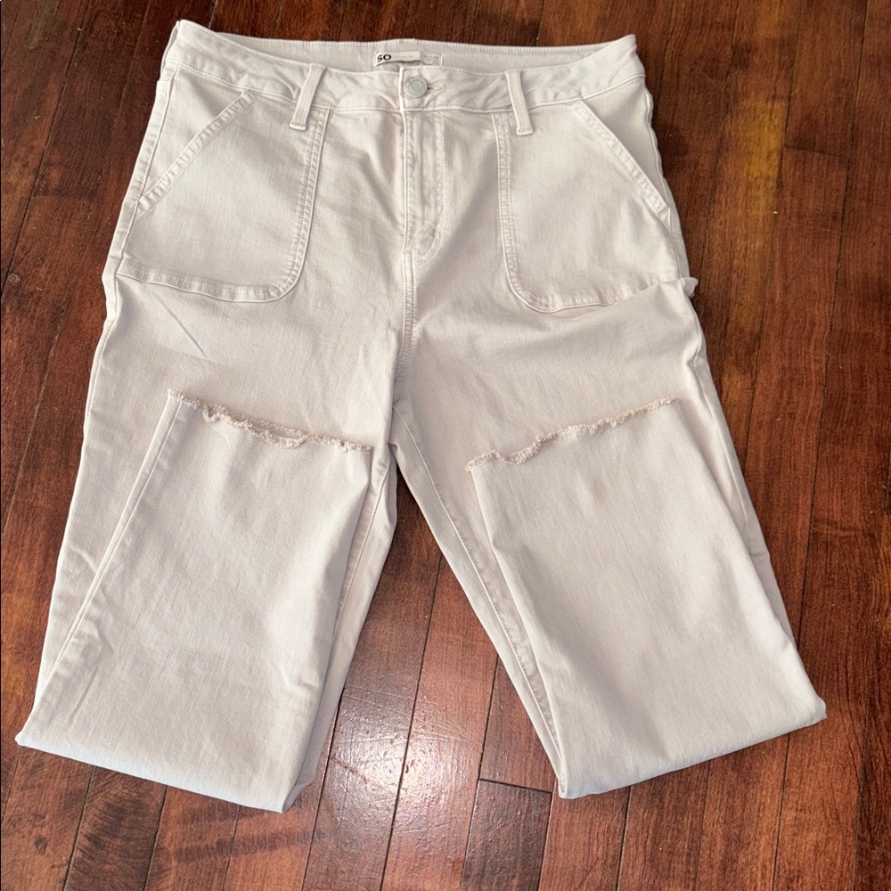 SO Light Gray Khaki Pants